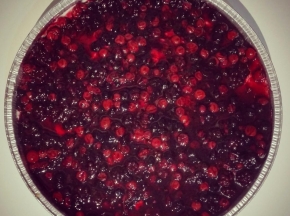 Torta fredda ai frutti di bosco